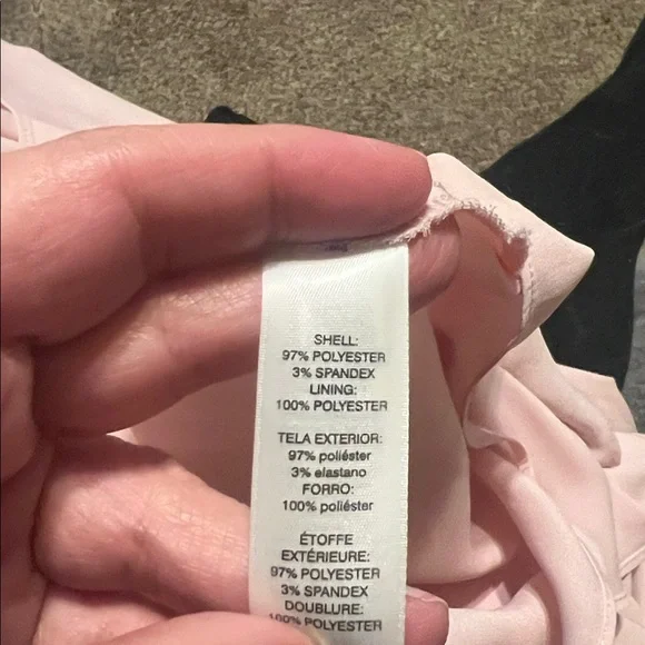 White House|Black Market pink long sleeve blouse with lovely back detail NWT - Picture 9 of 9